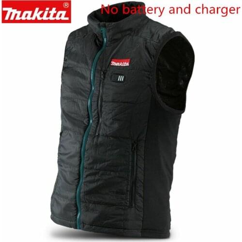 Makita HEATED VEST 18V 2-Heat Zones, Hand Washable, Skin Only- Size S, M Or L