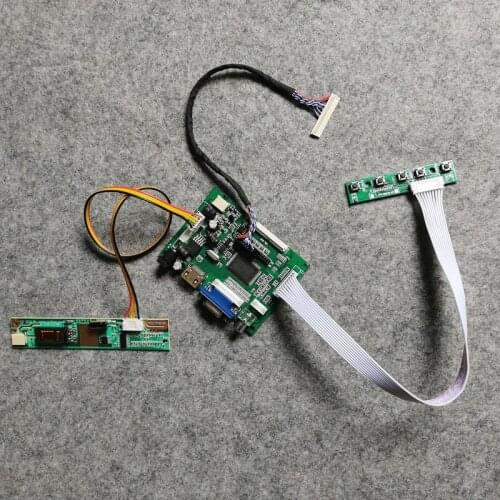 1024*768 1-CCFL LVDS 30 Pin DIY kit LCD matrix Fit LP150X09/LP150X10/LP150X2 screen VGA AV monitor controller drive board