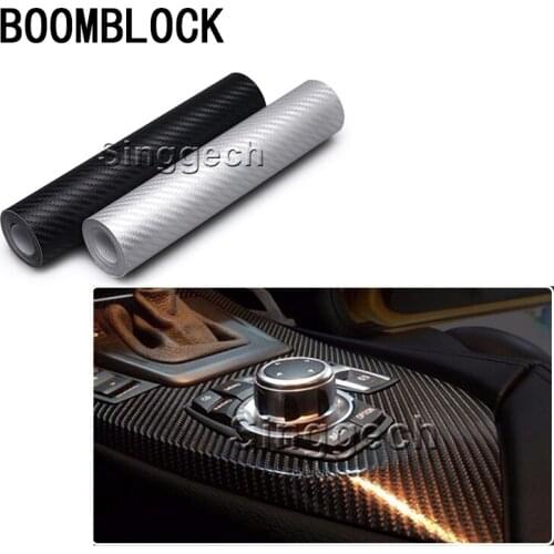 30X127cm Car-styling Carbon Fiber Protector Car Stickers for Suzuki SX4 Mazda 3 6 CX-5 Nissan Qashqai J11 Juke X-trail T32 Note