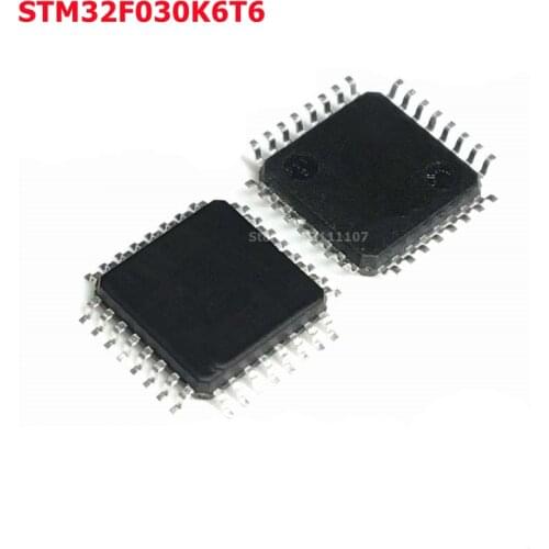 5pcs/lot STM32F030K6T6 LQFP32 32-bit Microprocessor MCU Single Chip Microcomputer Chip