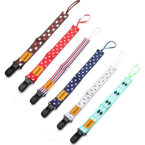 50pc/lotBaby Pacifier Chain Anti-Drop Strap Stud-Snap Rope Baby Safety Seat Cart Supplies Anti-Dirty Rope Pacifier Chain Holder