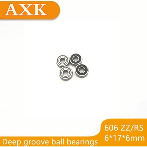 606 606zz 606rs 606-2z 606z 606-2rs Zz Rs Rz 2rz Deep Groove Ball Bearings 6x17x6mm Abec-5 Shafts Wholesale Machine Tools Mini