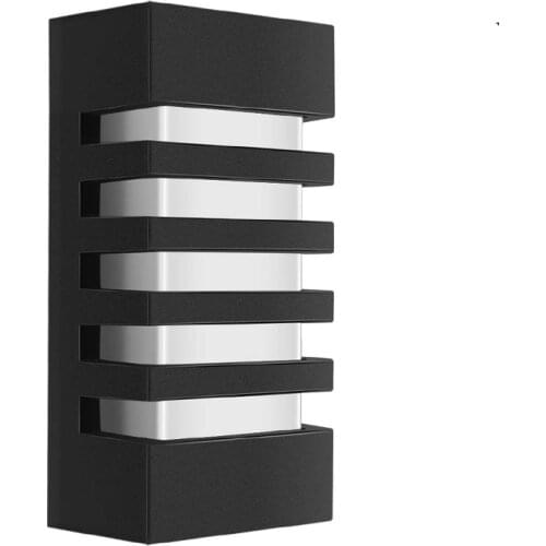 Aluminum 12W LED Wall Light Outdoor Waterproof IP65 Porch Garden Wall Lamp Home Sconce Decoration Lighting Lamp AC85-265V