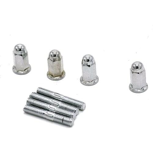 Free shipping motorcycle parts GN250 cylinder head connection exhaust pipe screw for Suzuki Wangjiang gn 250 screw 250cc