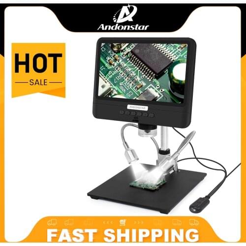 Andonstar AD208 8.5'' LCD HD 1080P Handheld USB Digital Microscope Phone/PCB Repair Tool For DIY Electronics SMT/BGA Soldering