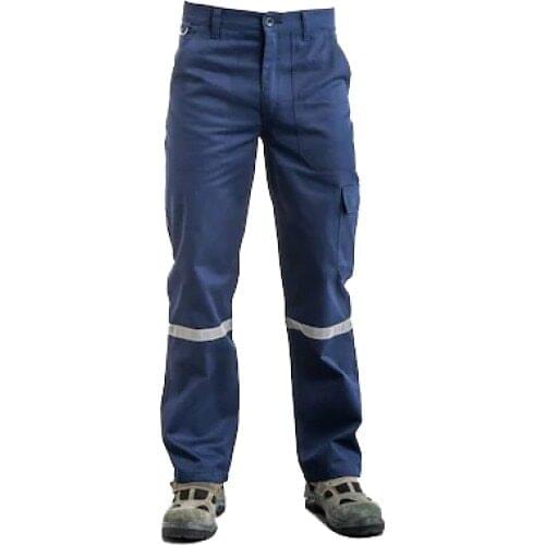 Çamdalı Business Dresses-Business Pants 16/12 Gabardine Navy Blue Business Trousers