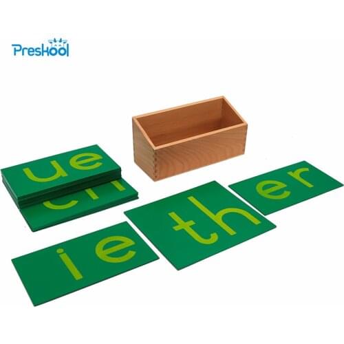 Baby Toy Montessori Language Lower Case Double Sandpaper Letters Early Preschool Brinquedos Juguetes