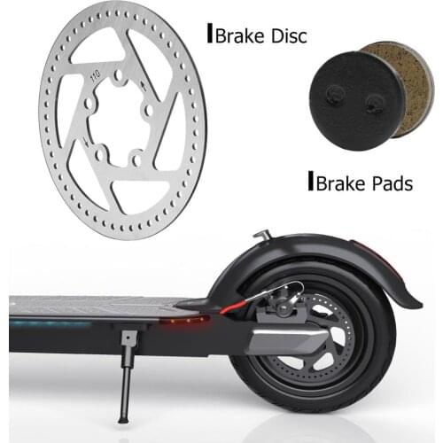 1 Pair Electric Scooter Metal Disc Brake Pads for Xiaomi M365 Skateboard Caliper Rotors Scooter Accessories for M365 Parts
