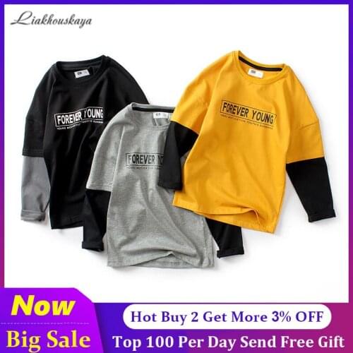 Liakhouskaya Long Sleeve T-Shirts For Boys