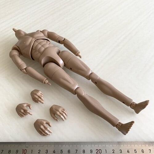 1/6 Scale Male Chest Body Model Man Muscular Build 12" Action Figure Body Toys Model Gift