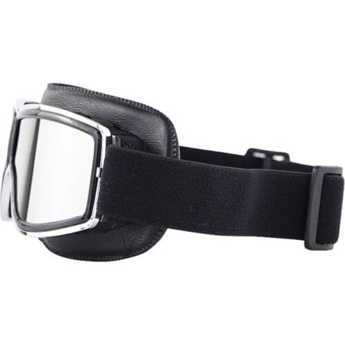 Motorcycle Goggles Glasses Vintage Moto Classic Goggles Pilot Steampunk ATV Bike Copper Helmet