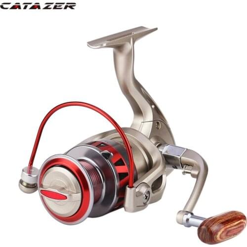 New All Metal Rock Spinning Reel Fishing Reel 10BB 5.5:1 Spinning Fishing Reels Fishing Tackle Fishing Wheel Full Metal Rocker