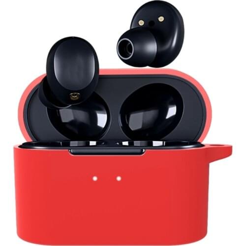 2021 New Silicone Protective Cover Shell Anti-fall Earphone Case for QCY HT01 Earbuds