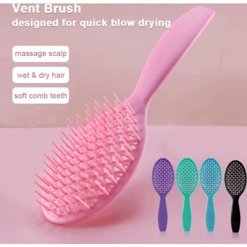 Hairbrush for Quick Blow Drying Styling Detangling Hair Brush Comb Brush Comb For Hair Short Thick Tangles Curly Wet Dry Hair