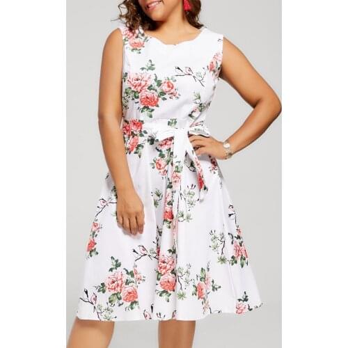 Летние платья больших размеров SZ.WENSIDI China At AliExpress