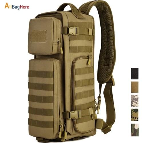 Tactical Military Fan Airborne Bag Large Capacity Multi-function Shoulder Bags Men Women Travel Waterproof Climbing Hiking Packs