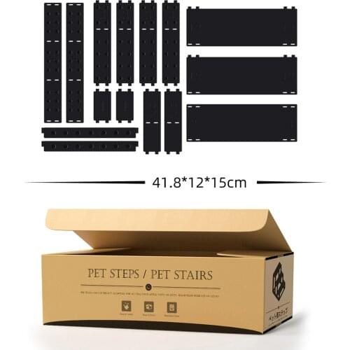 3-Steps Pet Dog Cat Stairs Sofa Bed Ladder for Soft Bed Small Pets Animal