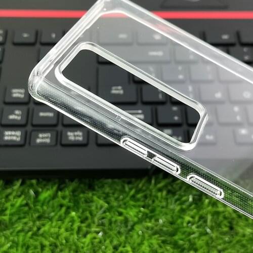 For Vivo X60 Pro 5G Case Sofe TPU Edge Hard Shell Protective Cover Clear Cases