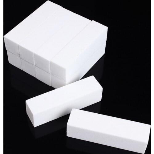 1/5/10pcs Block Buffing Sanding Sided Nail Sponge Manicure Tool Grinding Polishing Blocks File Emery Grit UV Gel Nail Polish