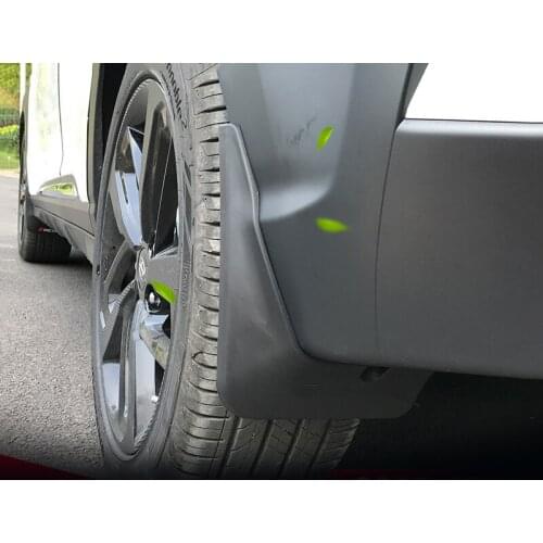 ABS Black Car Front Rear Mud Flaps Mudflaps Splash Guards Flap Mudguards Fender For Hyundai Kona Encino 2017 2018 Accessories