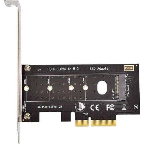 M.2 PCI-E Adapter M.2 NVME To PCI-E3.0 X4 Expansion Card 32Gbps M.2 NVME-to-PCIe Adapter