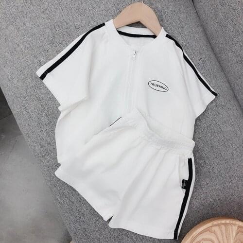 Toddler Boys Clothing Sets Casual Short-sleeved Shorts 2pcs Kids Clothing 1 2 3 4 5 6 Years Baby Boy Suits Children Sportswear