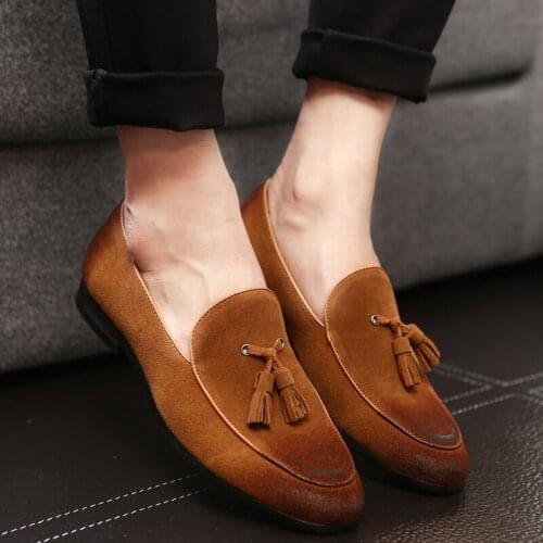 QWEDF Men Casual Shoes 2019 Fashion Men Shoes Leather Men Loafers Moccasins Slip On Mens Flats Loafers Male Shoes F1-36