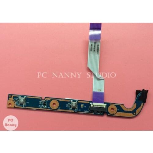 NOKOTION 48.4RH06.021 Genuine for HP Pavilion DV6 DV6-6b75ca DV6-6C35Dx DV6-6000 Power Button Board w/ Ribbon Cable