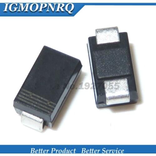 100PCS superior quality RS1M DO-214AC SMA FAST RECOVERY RECTIFIER FR107 SMD new