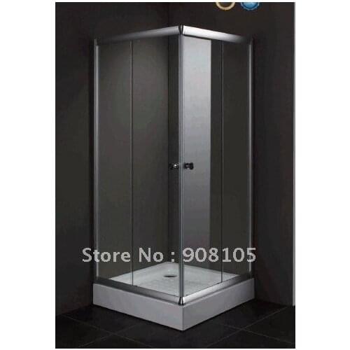 2016 Guaranteed 100% simple shower door 6mm toughened glass shower room antique shower enclosure