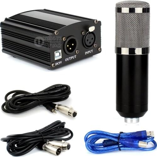 48V USB Phantom Power Supply For blue yeti BM700 Condenser Microphone Professional Stuio Recording Mic Micro Broadcast Equipment