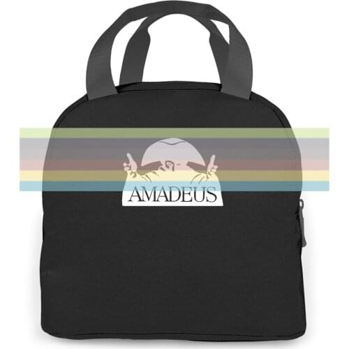 Amadeus Movie Poster Brand Slim Fit Printing Sale women men Portable insulated lunch bag adult