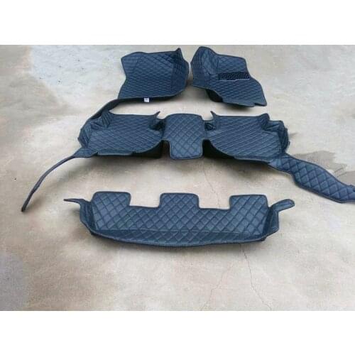 Free shipping! Custom special car floor mats for Right Hand Drive Mitsubishi Outlander 7 seats 2019-2013 waterproof rugs carpets