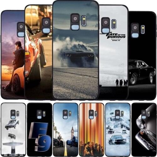 Fast & Furious black Soft phone Case For Samsung S20 S10 S9 S8 S7 edge Plus Lite Note 8 9 10 A6 A7 A8 A9 2018 Cover