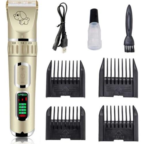 Dog Shaver Hair Trimmer Electrical Pet Professional Grooming Machine Tool usb Rechargeable Shavers Hair Cutter