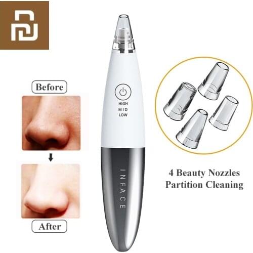 Xiaomi Youpin Blackhead Remover Facial Clean Machine Skin Care Pore Vacuum Acne Pimple Removal Suction Skin Care Beauty Tools
