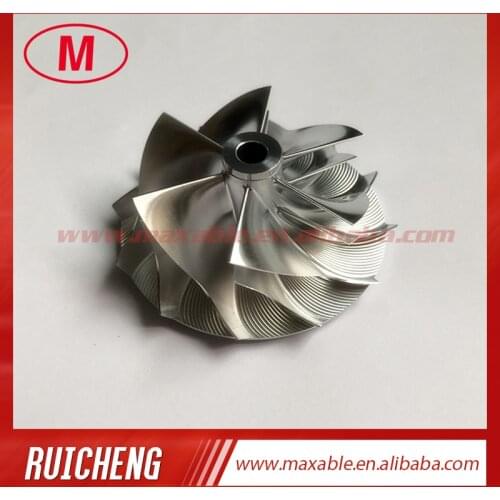 RHF5HB 6+6 blades 49.62/61.98mm Turbo Billet/milling/aluminum 2618 compressor wheel for VF30/VF34 Upgrade