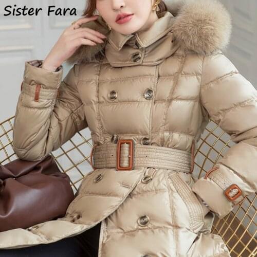 Sister fara Women's Fitted Down Jackets