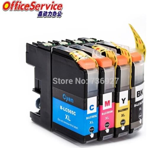 LC567XL LC565 Compatible Ink Cartridge For Brother MFC-J2310 MFC-J2510 Inkjet printer,full ink