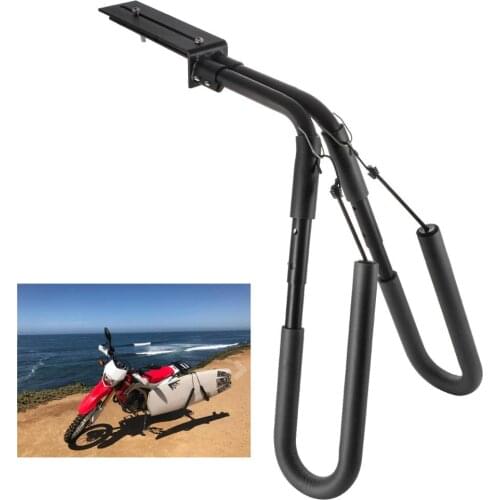 Universal Motorcycle Surfboard Carring Holder Frame Bracket Moped Bicycle Motorbike Surfing Board Carrier Mount