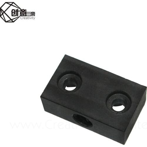 1PCS 3d printer nut T openbuilds type anti-backlash nut block T8 screw 8mm screw lead 2mm 8mm