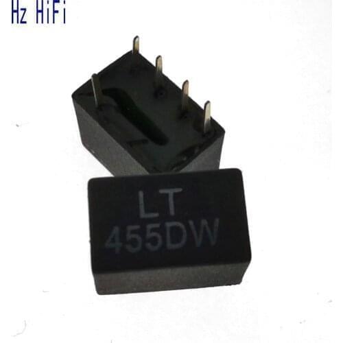 20PCS 455KHZ LT455DW LT455FW LT455IW 1+4 455K Communication intercom ceramic filter