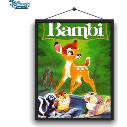 Diamond Painting Disney Fawn Bambi Full Diamond Customized Diamond Embroidery Painting Cube Decoration Rhinestone Gift