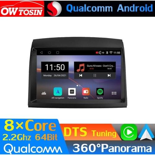 Qualcomm 8Core Android Car Multimedia For Toyota Sienna 2 XL20 2003-2010 360 Panoramic Radio GPS CarPlay Head Unit Optical HDMI