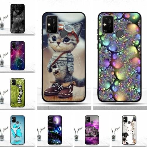 For Huawei Honor 9A Case silicone Soft Tpu Back Cover Phone Case for Honor 9A MOA-LX9N Coque Funda Protective Bumper Shell 6.3"