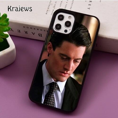 Twin Peaks Dale Cooper phone Case For iPhone 5 SE 2020 6S 7 8 Plus 12 mini 11 Pro X XR XS Max Samsung S8 S9 S10 coque Cover