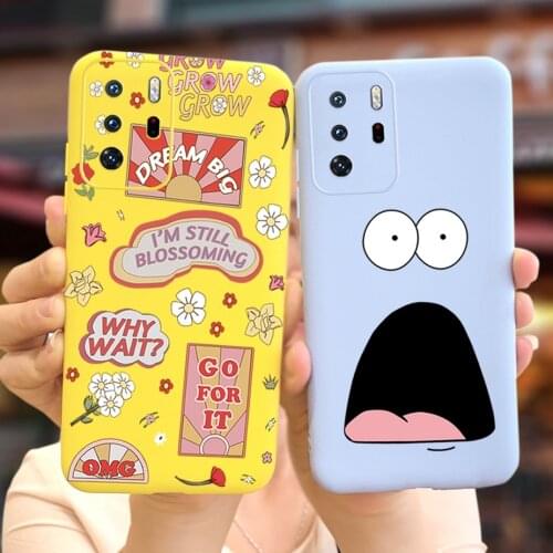 For Xiaomi Redmi Note 10 Pro 5G Case Note10 5G Soft Silicone Phone Cases Cute Painted Cover Coque For Redmi Note10 Pro 5G Bumper