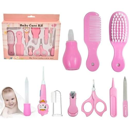 Baby Nail Trimmer Grooming Kits Manicure Brush Kids Kit Accesorries Clipper Safety Care Set Portable Newborn Healthcare Sets