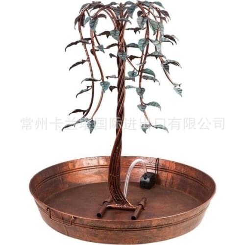 Tree of Life Electric Fountain wrought iron simulation willow fountain crafts fountain tree