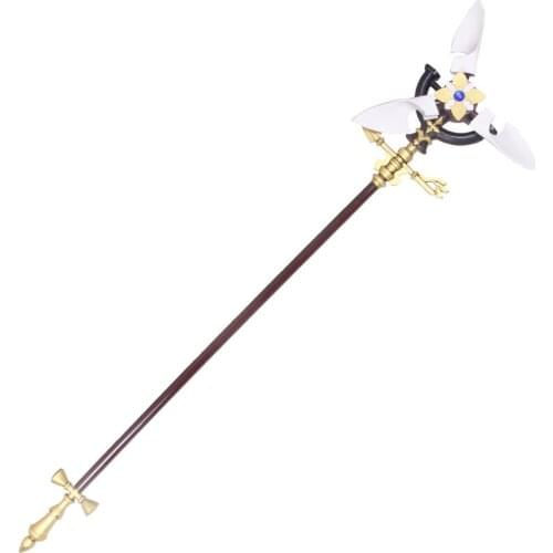 Game JX Online 3 Cosplay Prop Jian Wang 3 LESAs Alchemy workshop cos prop LESA staff Sword Weapon Halloween Christmas Gift